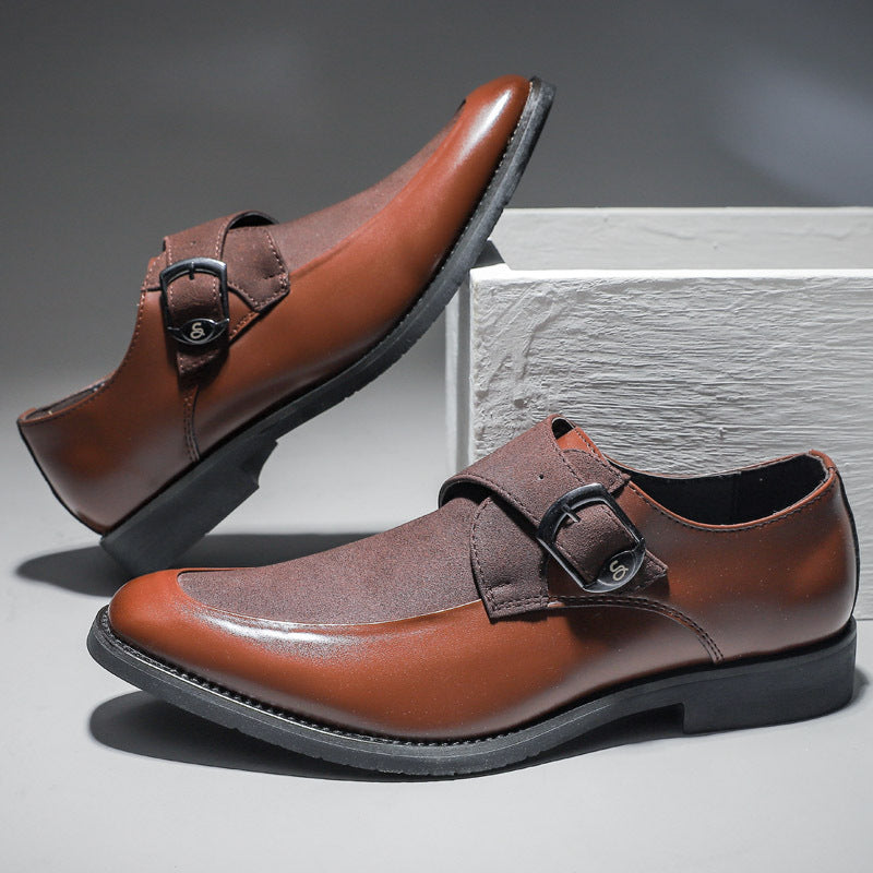 Santorini Suede Monk Strap Loafer