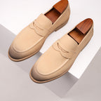 Salvatore Smooth Suede Loafer