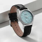 Berny Classic Leather Strap Watch, 38mm