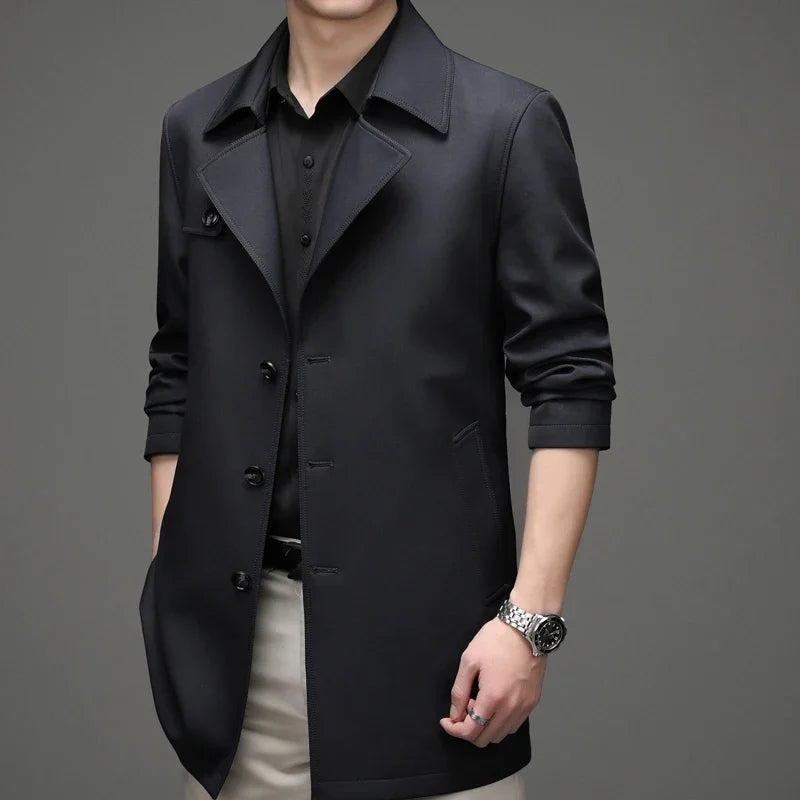 The Alessio Business Trench Coat