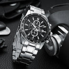 Hudson Bracelet Chronograph Watch, 44mm