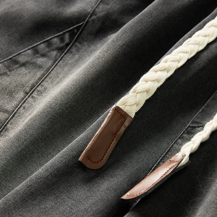 Salvano Diamond Denim Shorts