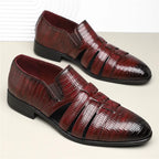 Anthony Cut Out Crocodile Loafer