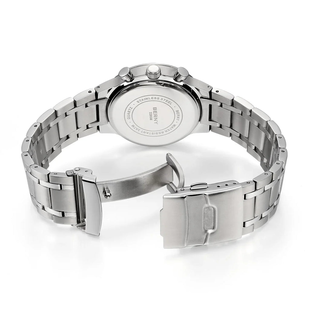 Berny Chronograph Watch, 39mm
