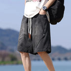 Salvano Diamond Denim Shorts