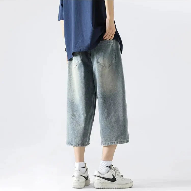 Santa Monica Baggy Jean Shorts