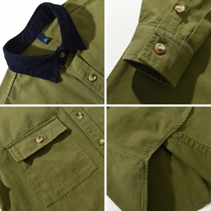 Henry Heavyweight Cotton Shirt