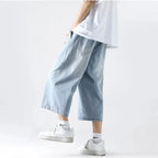 Santa Monica Baggy Jean Shorts