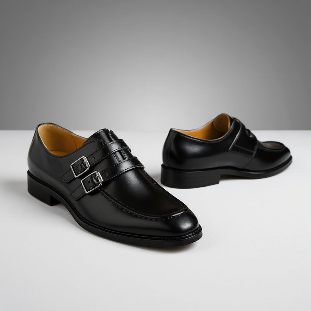 Thompson Double Monk Strap Loafer