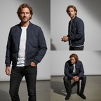 Brenton Quilted Bomber Jacket